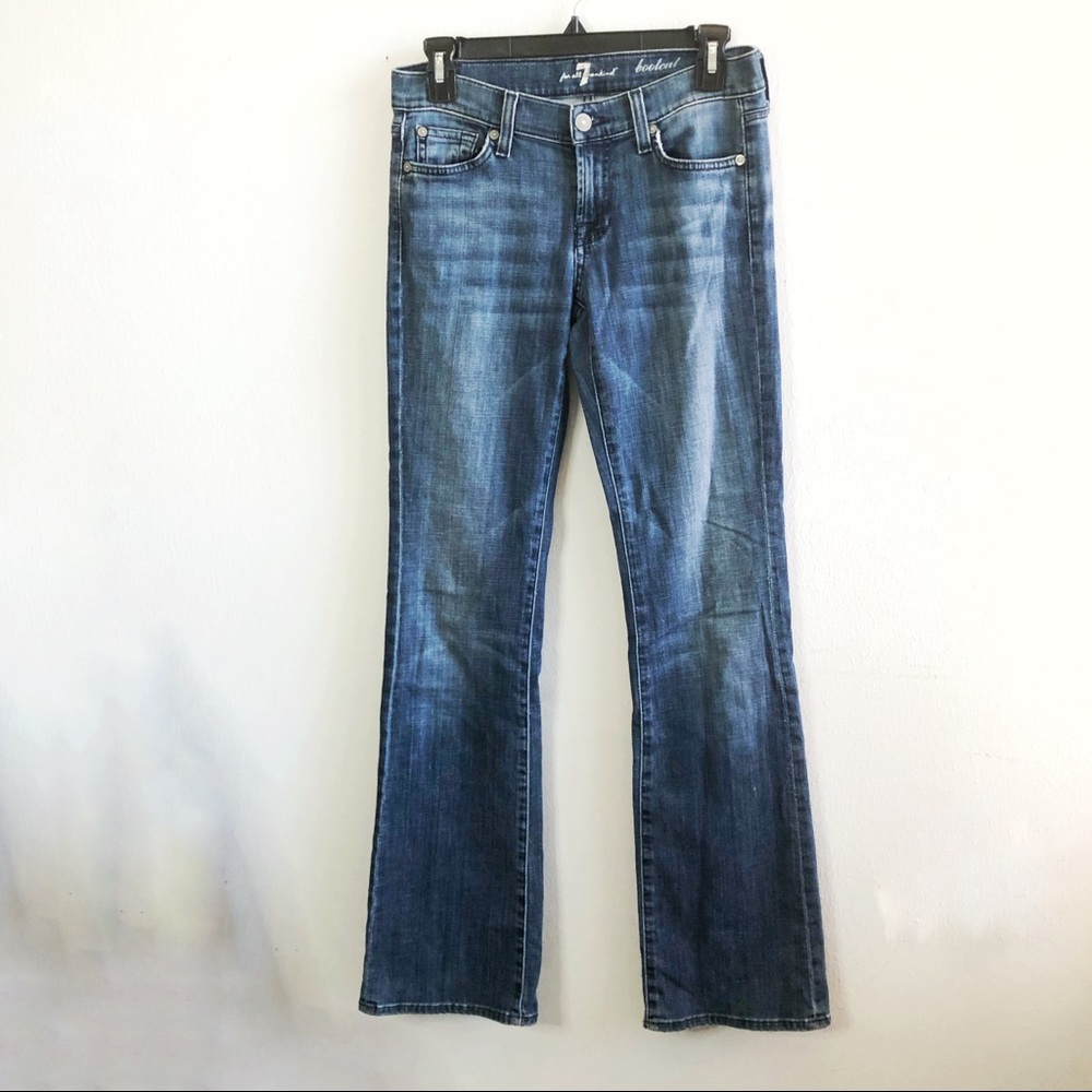 7FAM Seven For All Mankind Bootcut Jeans Sz 26 GUC